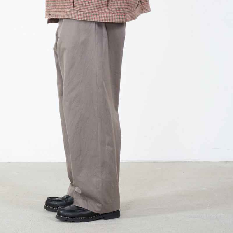 YAECA(�䥨��) Chino Trousers Wide Straight #MEN