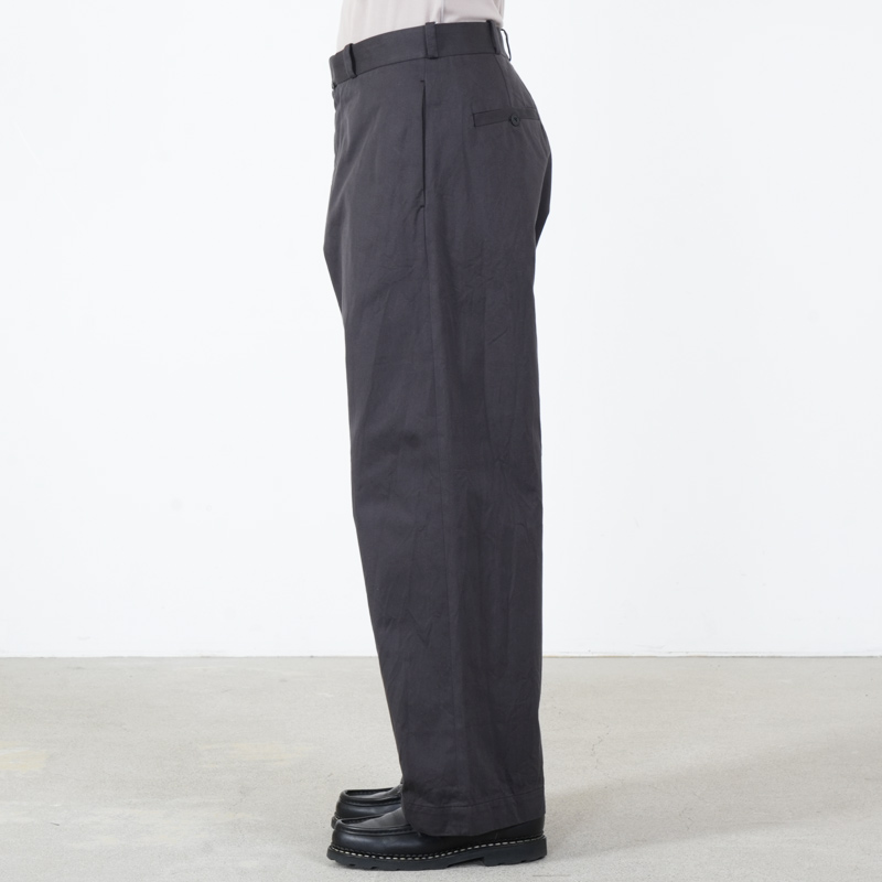 YAECA(�䥨��) Chino Trousers Wide Straight #MEN