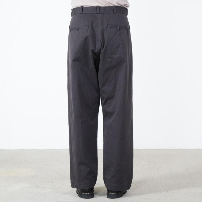 YAECA(�䥨��) Chino Trousers Wide Straight #MEN