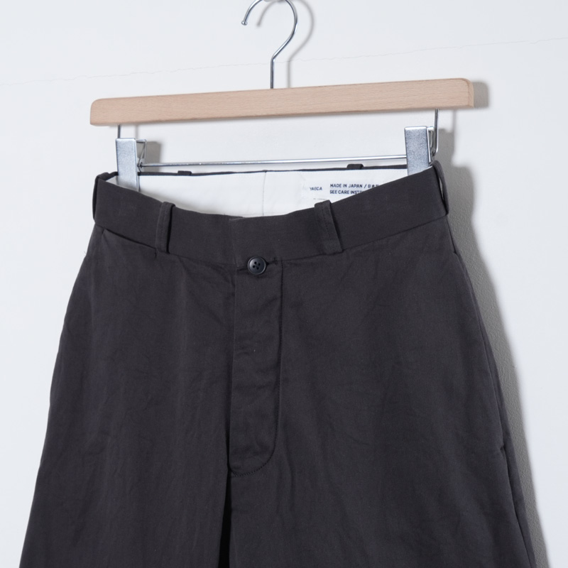 YAECA(�䥨��) Chino Trousers Wide Straight #WOMEN