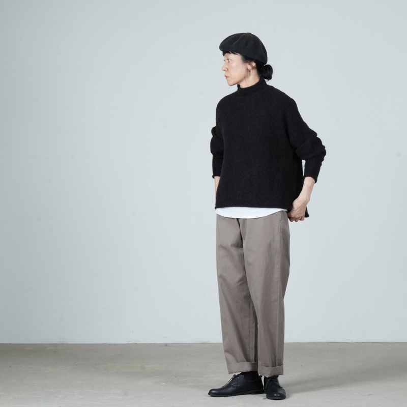 YAECA(�䥨��) Chino Trousers Wide Straight #WOMEN