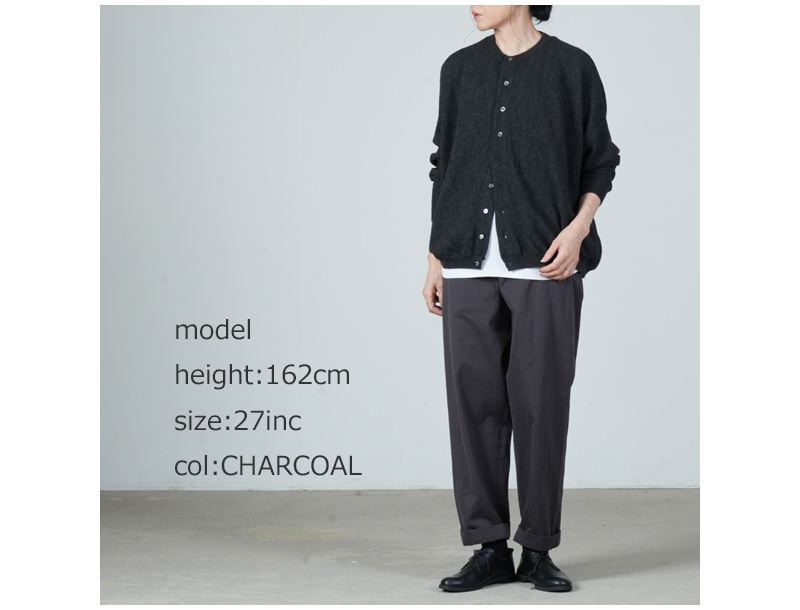 YAECA(�䥨��) Chino Trousers Wide Straight #WOMEN