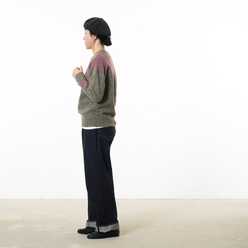 YAECA(�䥨��) No.14 Wide Denim Pants