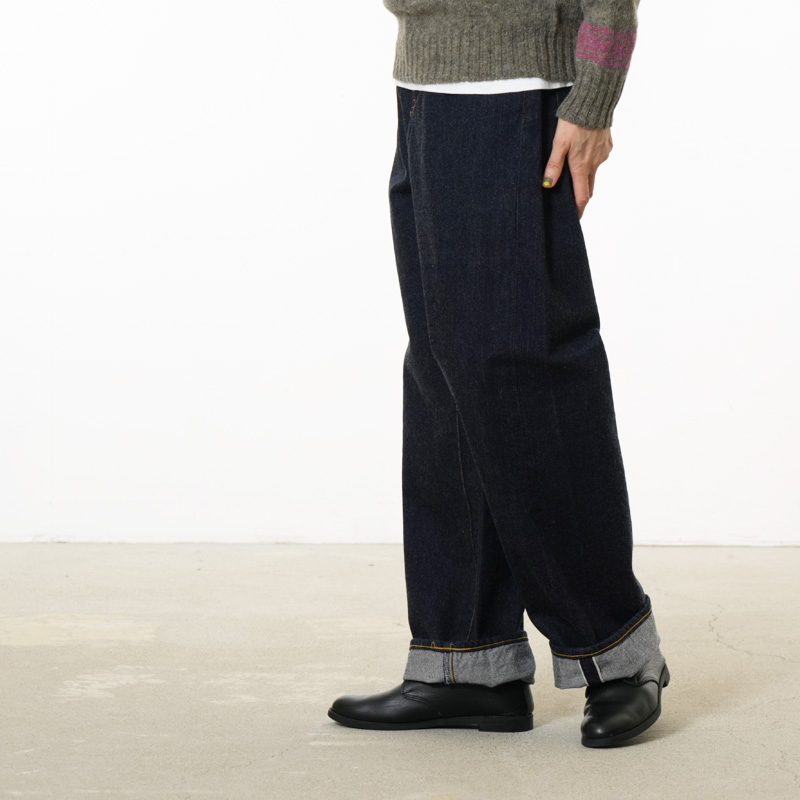 YAECA(�䥨��) No.14 Wide Denim Pants