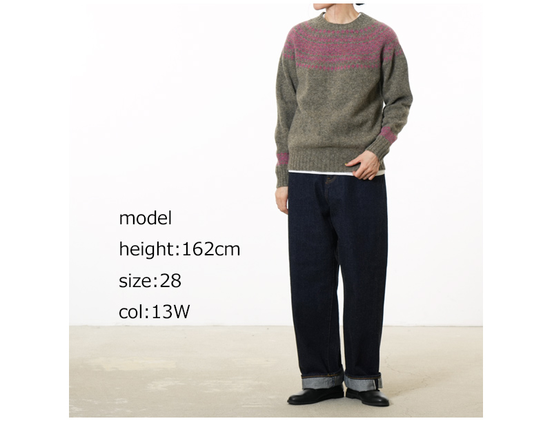 YAECA(�䥨��) No.14 Wide Denim Pants