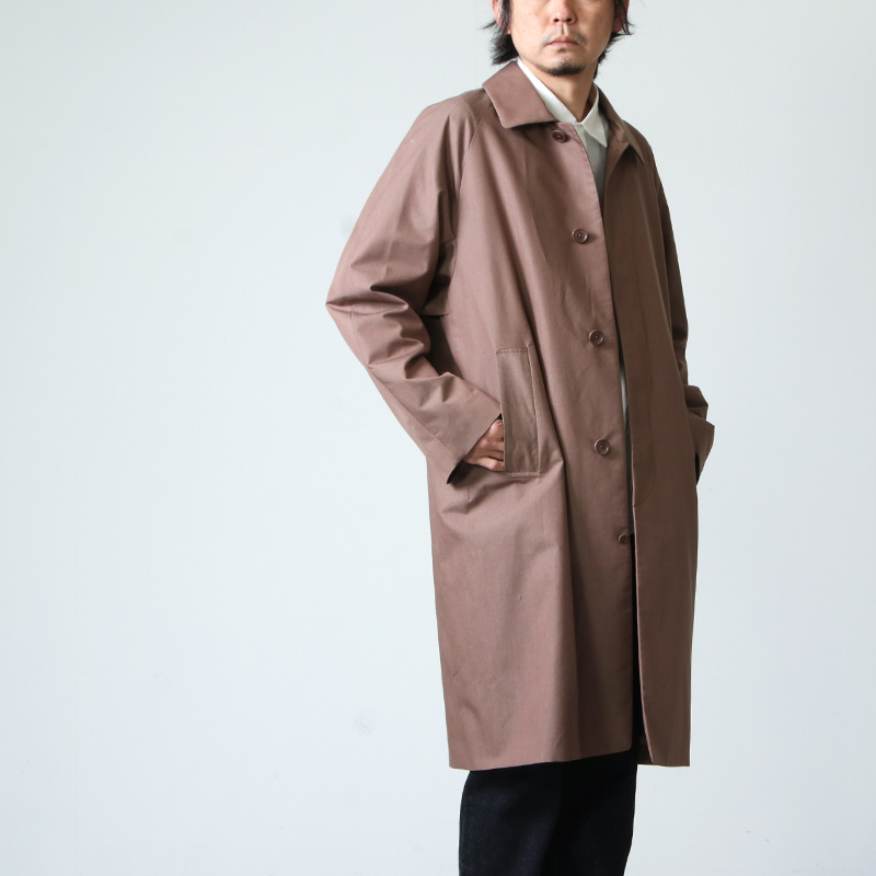 YAECA (ヤエカ) STAINCOLLAR COAT REGULAR / ステンカラーコート