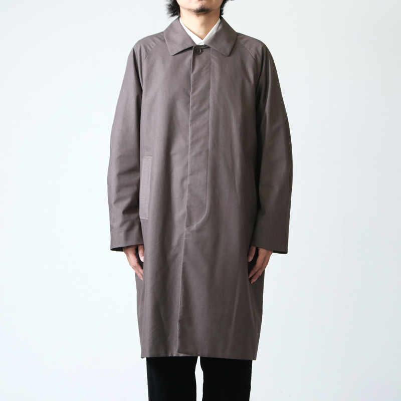 YAECA (ヤエカ) STAINCOLLAR COAT REGULAR / ステンカラーコート