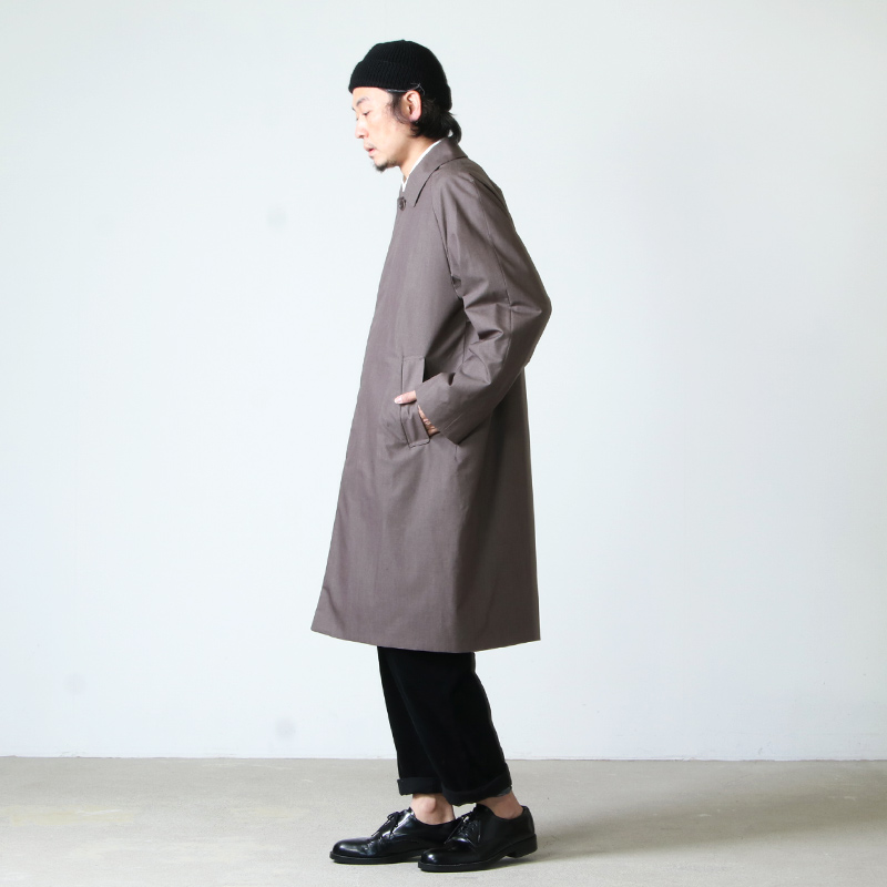 YAECA (ヤエカ) STAINCOLLAR COAT REGULAR / ステンカラーコート