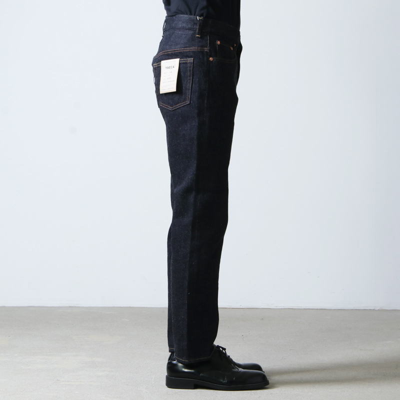 YAECA (ヤエカ) 1-14W DENIM PANTS PIPED STEM / デニムパンツ 