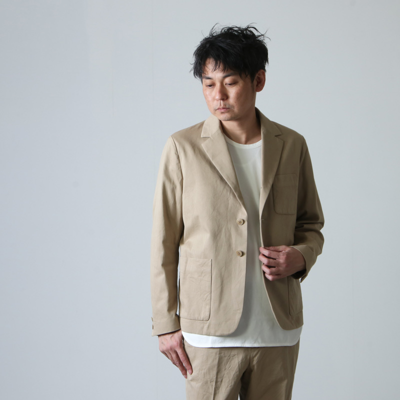 YAECA (ヤエカ) CHINO CLOTH JACKET / チノクロスジャケット