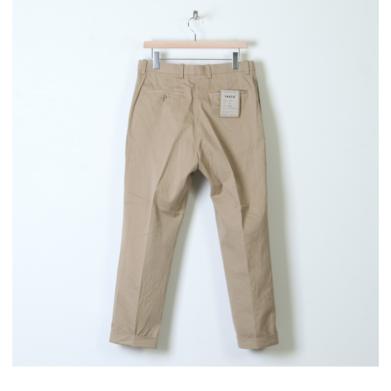 YAECA (ヤエカ) CHINO CLOTH PANTS / チノクロスパンツ