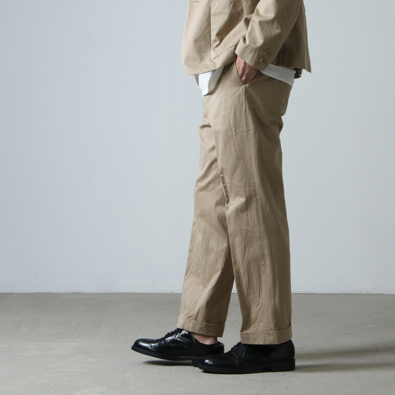 YAECA (ヤエカ) CHINO CLOTH PANTS / チノクロスパンツ