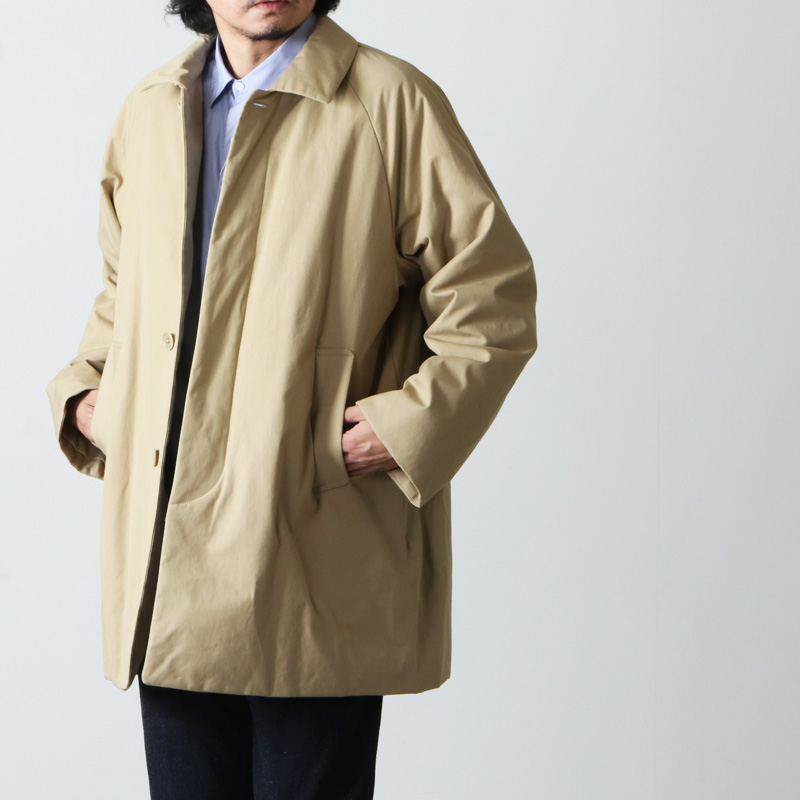 YAECA(䥨) STAINCOLLAR COAT SHORT