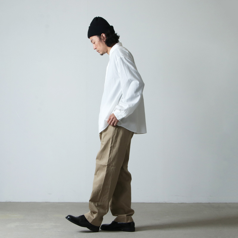 YAECA (ヤエカ) COMFORT SHIRT EXTRA WIDE / コンフォートシャツ ...