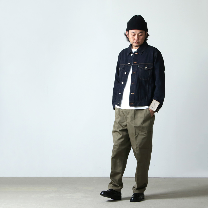 お気に入り】 YAECA 18-13W DENIM JACKET / デニムジャケット Gジャン 