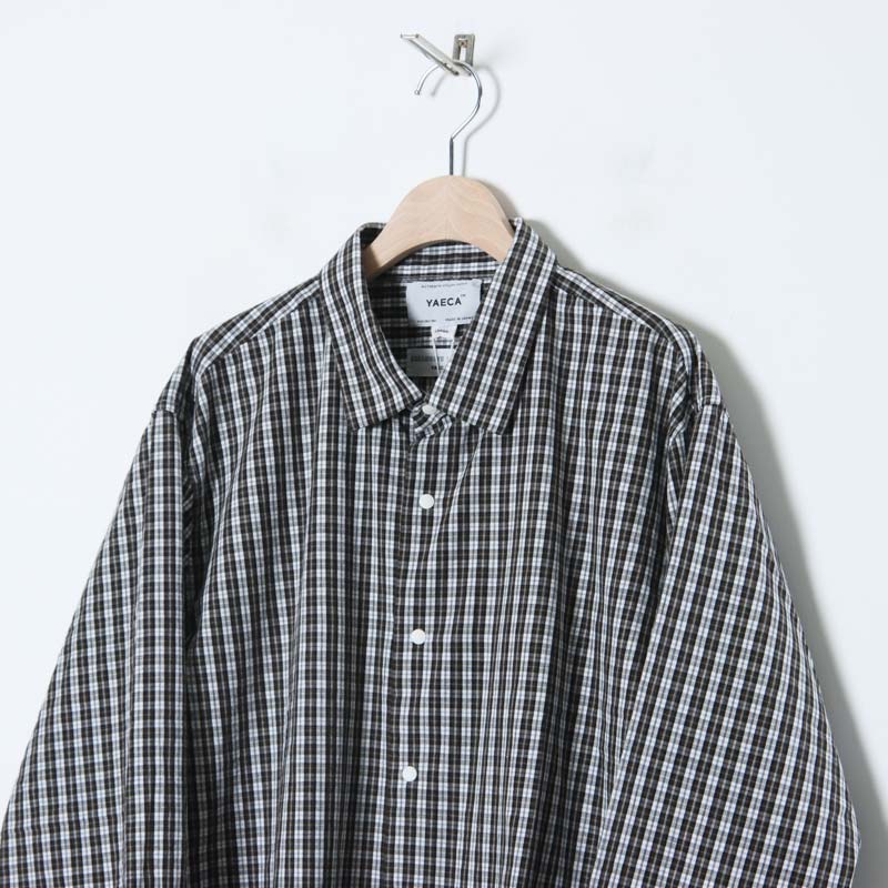 YAECA (ヤエカ) COMFORT SHIRT RELAX SQUARE / コンフォートシャツ
