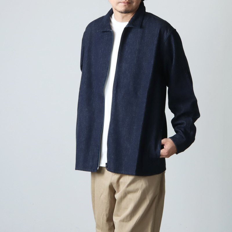 YAECA (ヤエカ) ZIP SHIRT / ジップシャツ