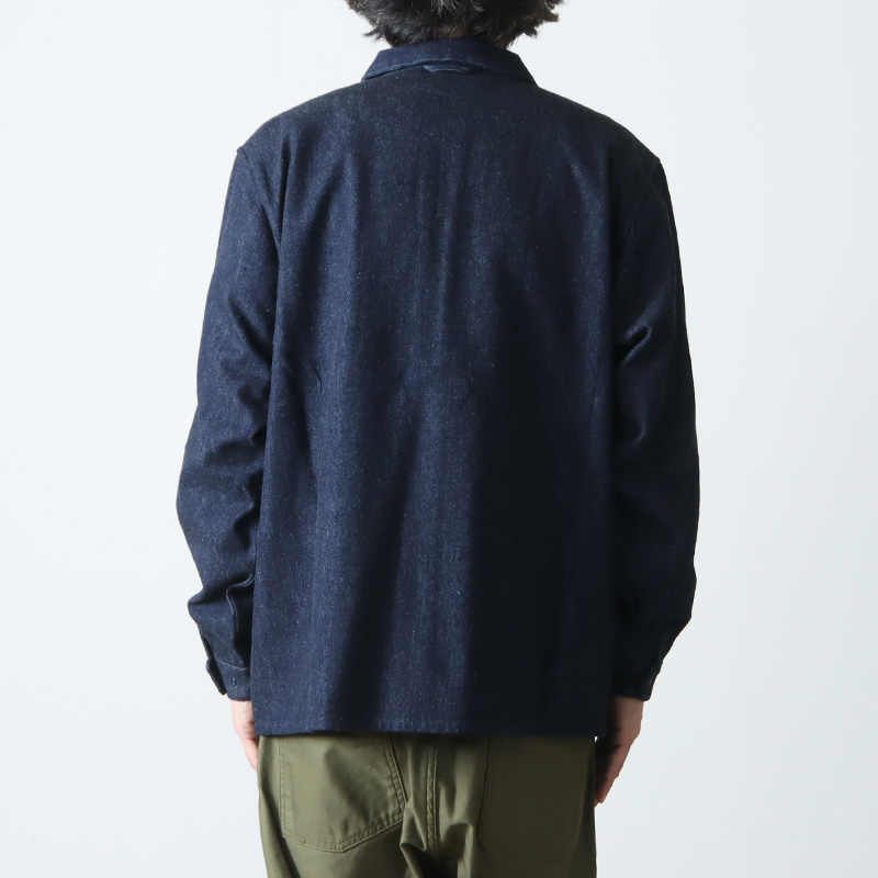 YAECA (ヤエカ) ZIP SHIRT / ジップシャツ