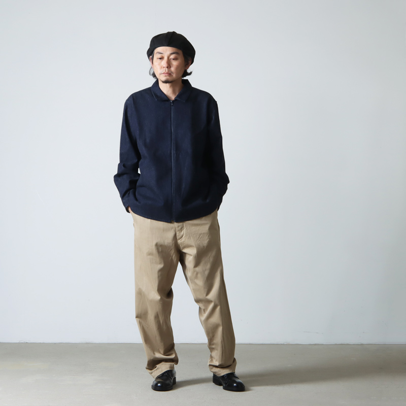 YAECA (ヤエカ) CHINO CLOTH PANTS WIDE TAPERED / チノクロスパンツ