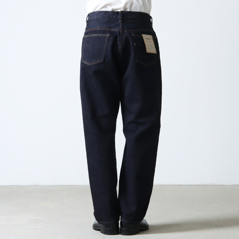 YAECA (ヤエカ) 10-14W DENIM PANTS WIDE TAPERED / 10-14W