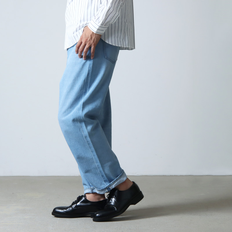 YAECA (ヤエカ) 19-11U DENIM WIDE CROPPED / 19-11U デニムワイド