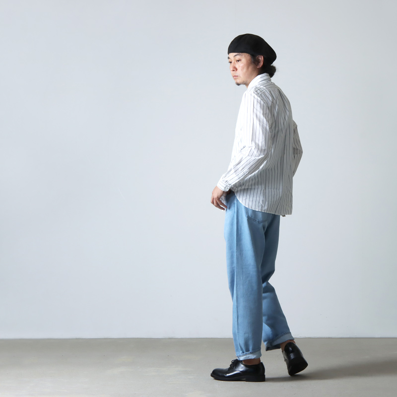 YAECA (ヤエカ) 19-11U DENIM WIDE CROPPED / 19-11U デニムワイド