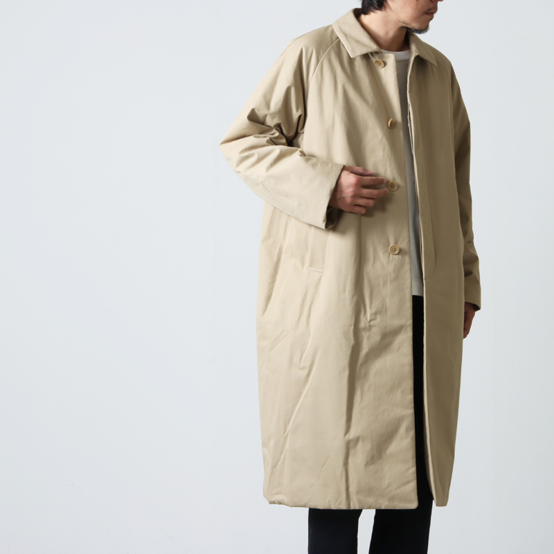 着丈100YAECA SOUTIEN COLLAR COAT  / BEIGE