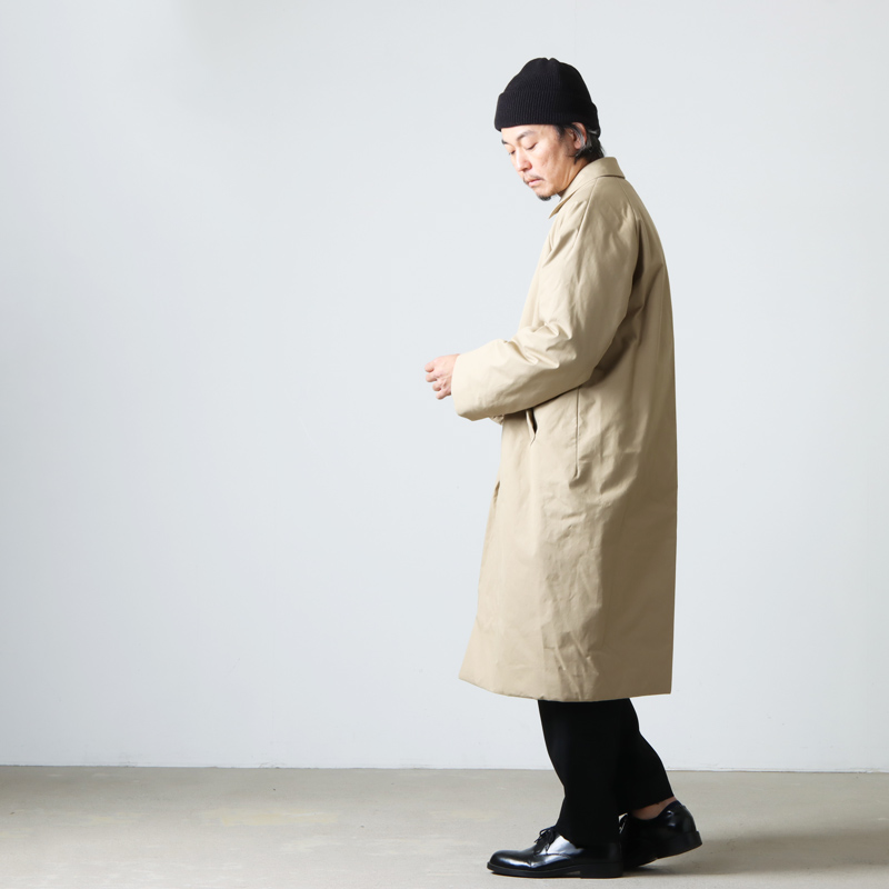 YAECA (ヤエカ) SOUTIEN COLLAR COAT STANDARD / ステンカラーコート