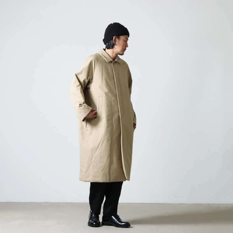 YAECA(䥨) SOUTIEN COLLAR COAT STANDARD