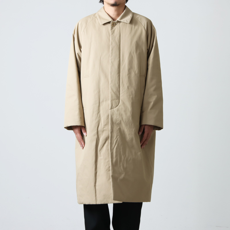 YAECA (ヤエカ) SOUTIEN COLLAR COAT STANDARD / ステンカラーコート スタンダード