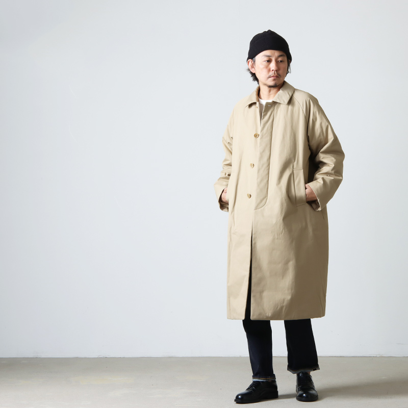 YAECA (ヤエカ) SOUTIEN COLLAR COAT STANDARD / ステンカラー