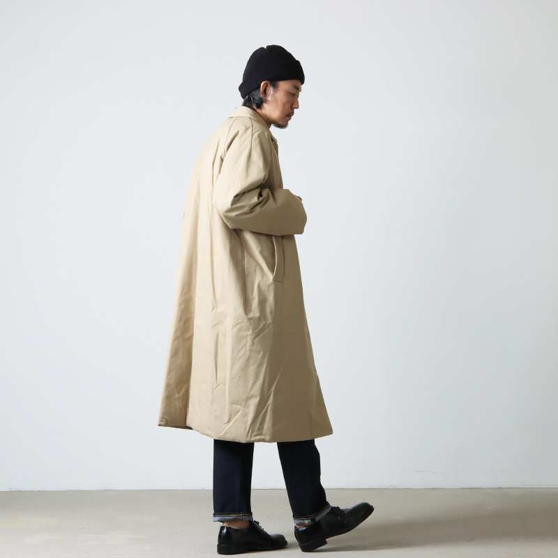 YAECA(䥨) SOUTIEN COLLAR COAT STANDARD