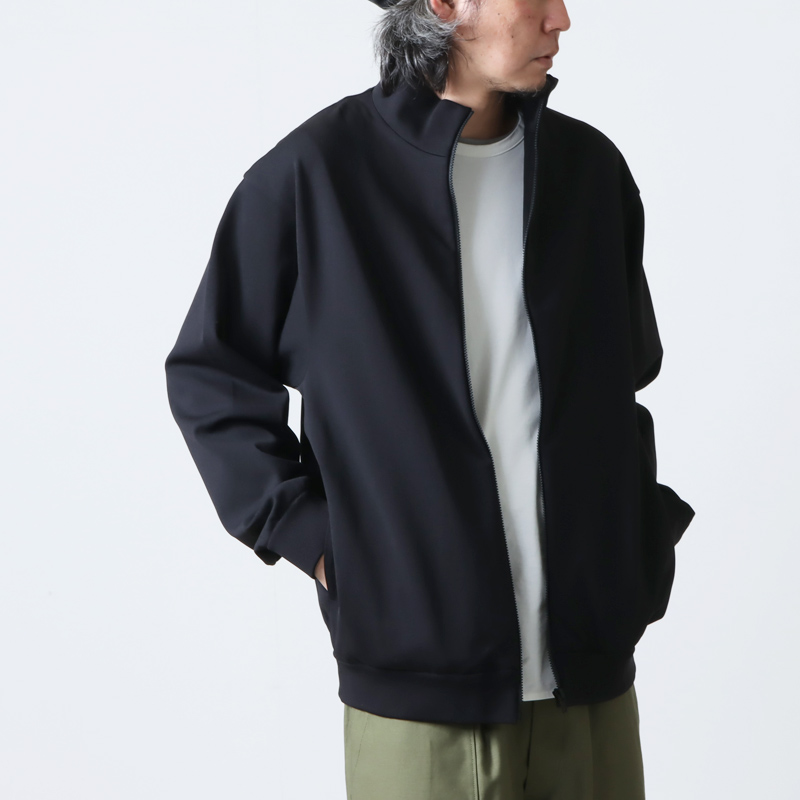 YAECA (ヤエカ) NYLON JERSEY TRACK JACKET / ナイロンジャージー ...