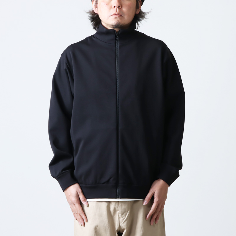 YAECA (ヤエカ) NYLON JERSEY TRACK JACKET / ナイロンジャージー ...