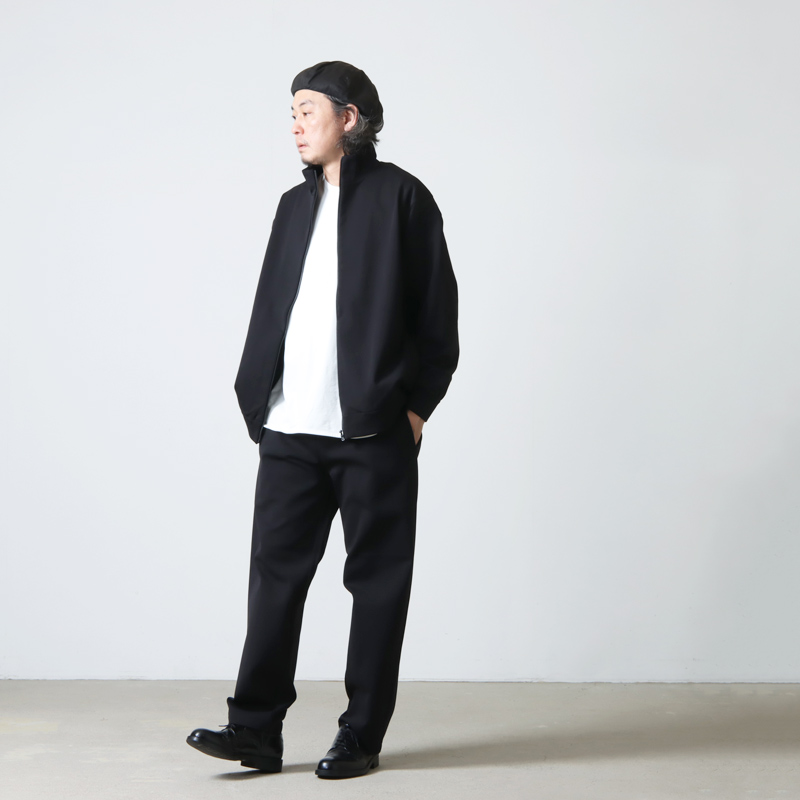 YAECA(䥨) NYLON JERSY TRACK PANTS