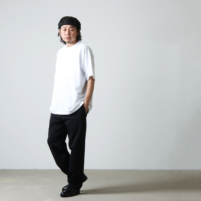 YAECA(䥨) NYLON JERSY TRACK PANTS