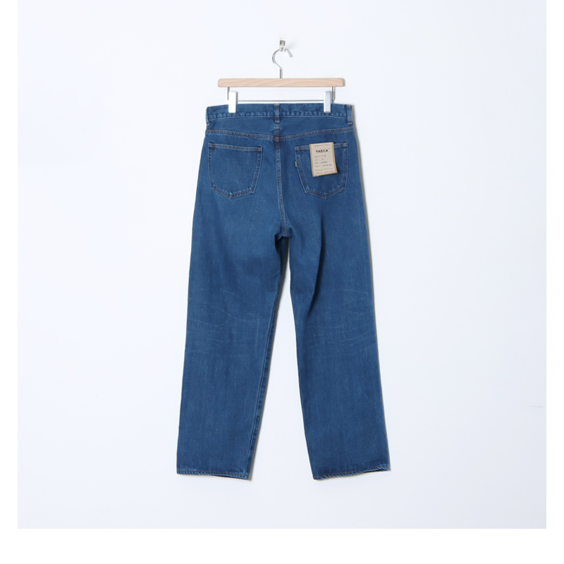 YAECA (ヤエカ) 13-13U DENIM PANTS WIDE STRAIGHT USED / デニムパンツ ワイドストレート ユーズド