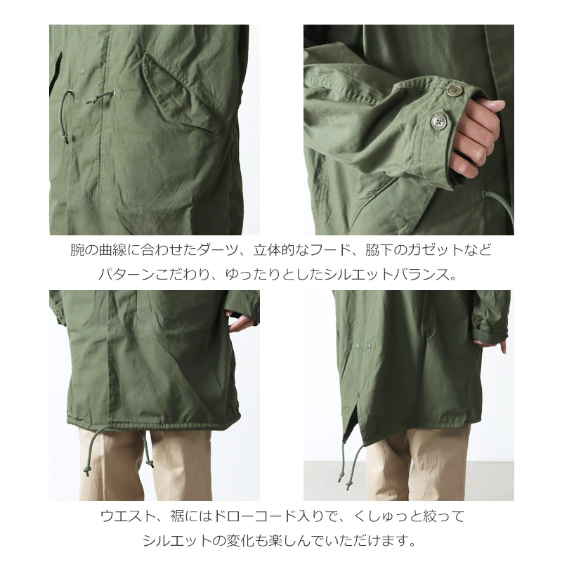 YAECA LIKE WEAR ヤエカ M51 MODS PARKAモッズコート