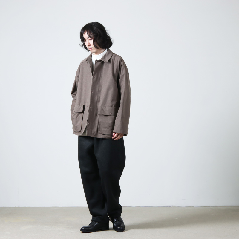 YAECA(䥨) ZIP COAT SHORT