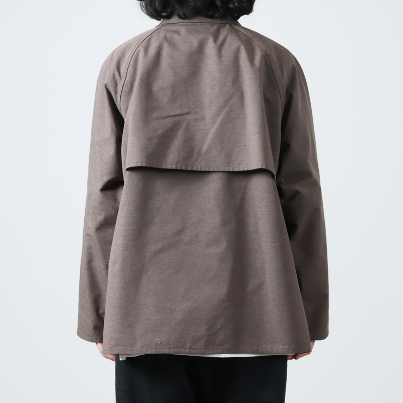 YAECA(䥨) ZIP COAT SHORT