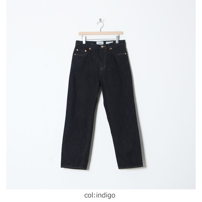 YAECA (ヤエカ) 13-14W DENIM PANTS WIDE STRAIGHT / デニムパンツ