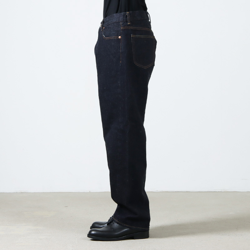 YAECA (ヤエカ) 13-14W DENIM PANTS WIDE STRAIGHT / デニムパンツ ...