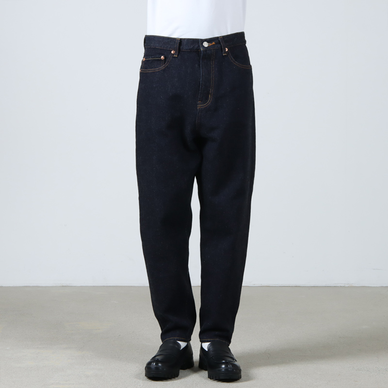 YAECA (ヤエカ) 7-14W DENIM PANTS TAPERED / デニムパンツ テーパード