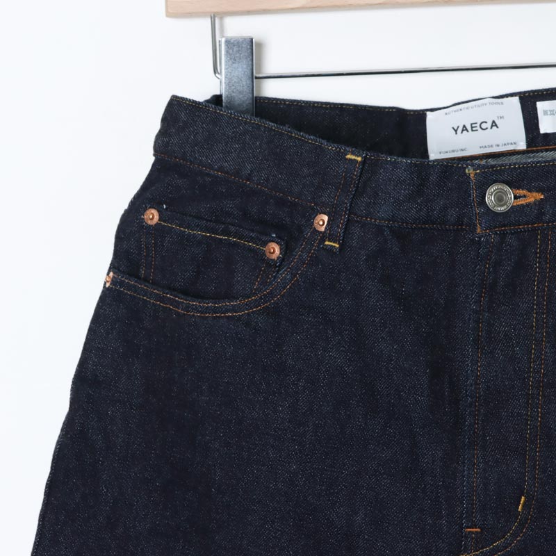 YAECA (ヤエカ) 7-14W DENIM PANTS TAPERED / デニムパンツ テーパード