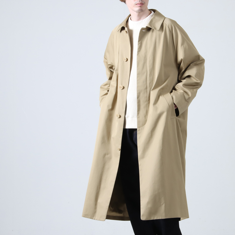 YAECA(䥨) SOUTIEN COLLAR COAT STANDARD