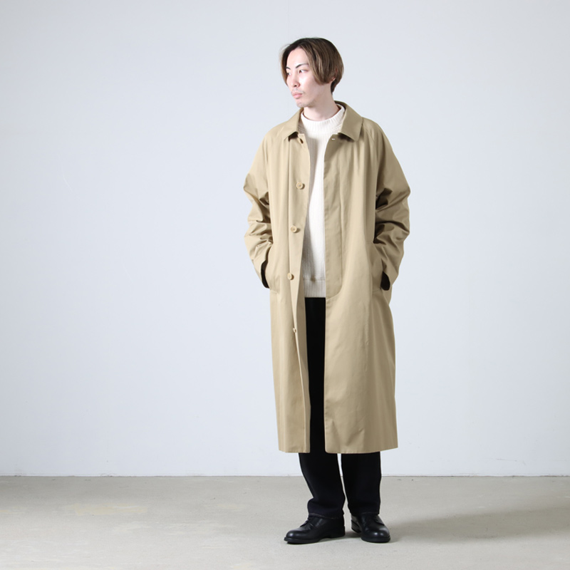 YAECA(䥨) SOUTIEN COLLAR COAT STANDARD