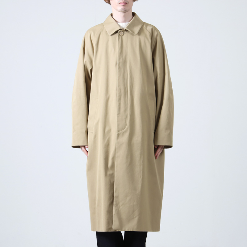 YAECA(䥨) SOUTIEN COLLAR COAT STANDARD