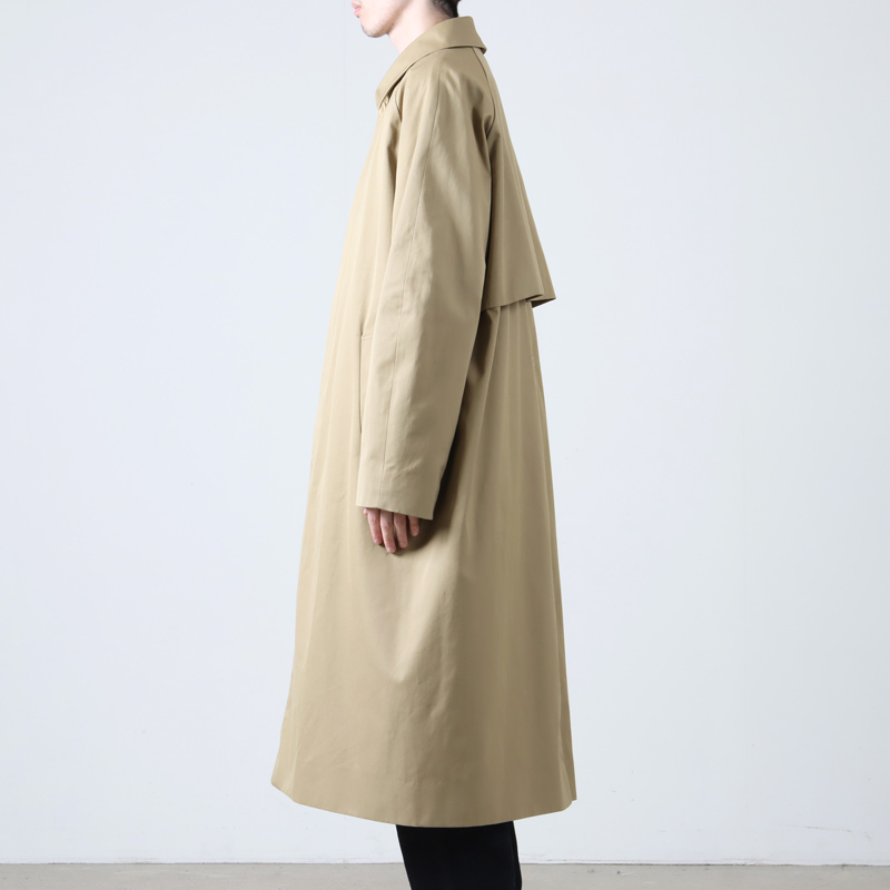 YAECA(䥨) SOUTIEN COLLAR COAT STANDARD