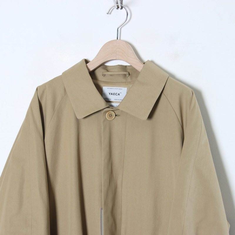 YAECA(䥨) SOUTIEN COLLAR COAT STANDARD