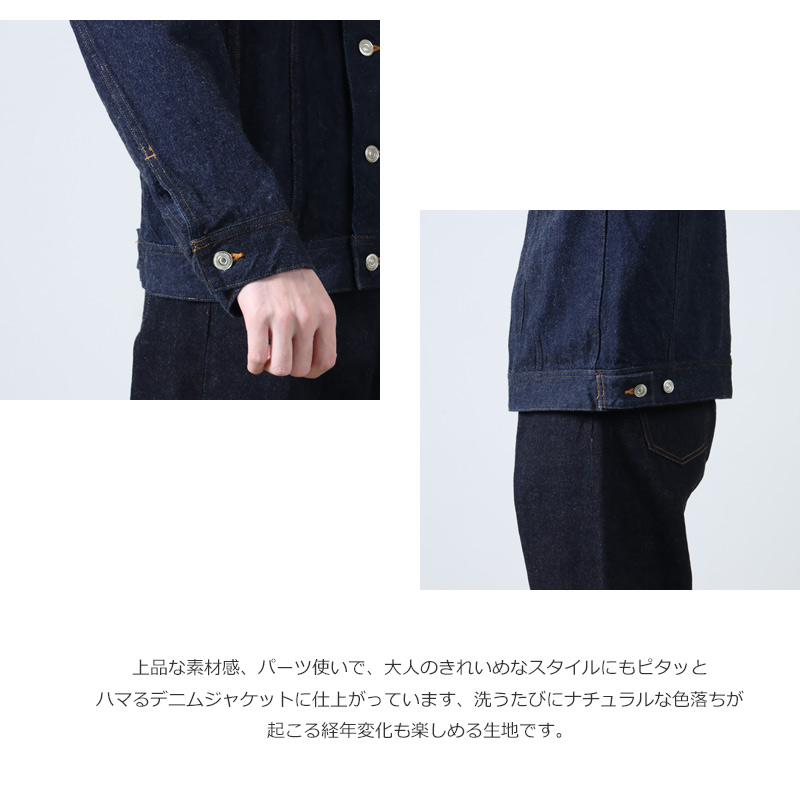 YAECA(䥨) 18-13W DENIM JACKET